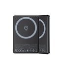 Recci RPB-W20 Taşınabilir Wireless Şarj ve PD Hızlı Şarj Özellikli Powerbank 15W 4900mAh - 4