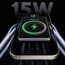 Recci RPB-W20 Taşınabilir Wireless Şarj ve PD Hızlı Şarj Özellikli Powerbank 15W 4900mAh - 6