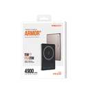 Recci RPB-W20 Taşınabilir Wireless Şarj ve PD Hızlı Şarj Özellikli Powerbank 15W 4900mAh - 11