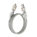 Wiwu 4in1 Raptor Serisi Çoklu USB-A + Type-C to Type-C + Lightning Şarj ve Data Kablosu 100W 120cm - 1