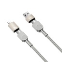 Wiwu 4in1 Raptor Serisi Çoklu USB-A + Type-C to Type-C + Lightning Şarj ve Data Kablosu 100W 120cm - 2