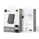 Wiwu Wi-P037 Qi Şarj Teknolojili LED Işık Göstergeli M-safe Kablosuz Powerbank 5000mAh 15W - 6