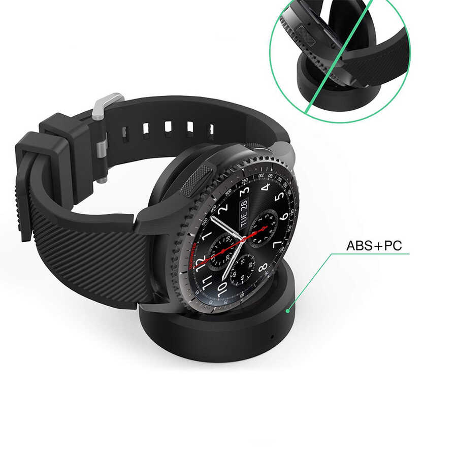 Samsung Gear S3 Uyumlu Zore Usb Şarj Kablosu - 3