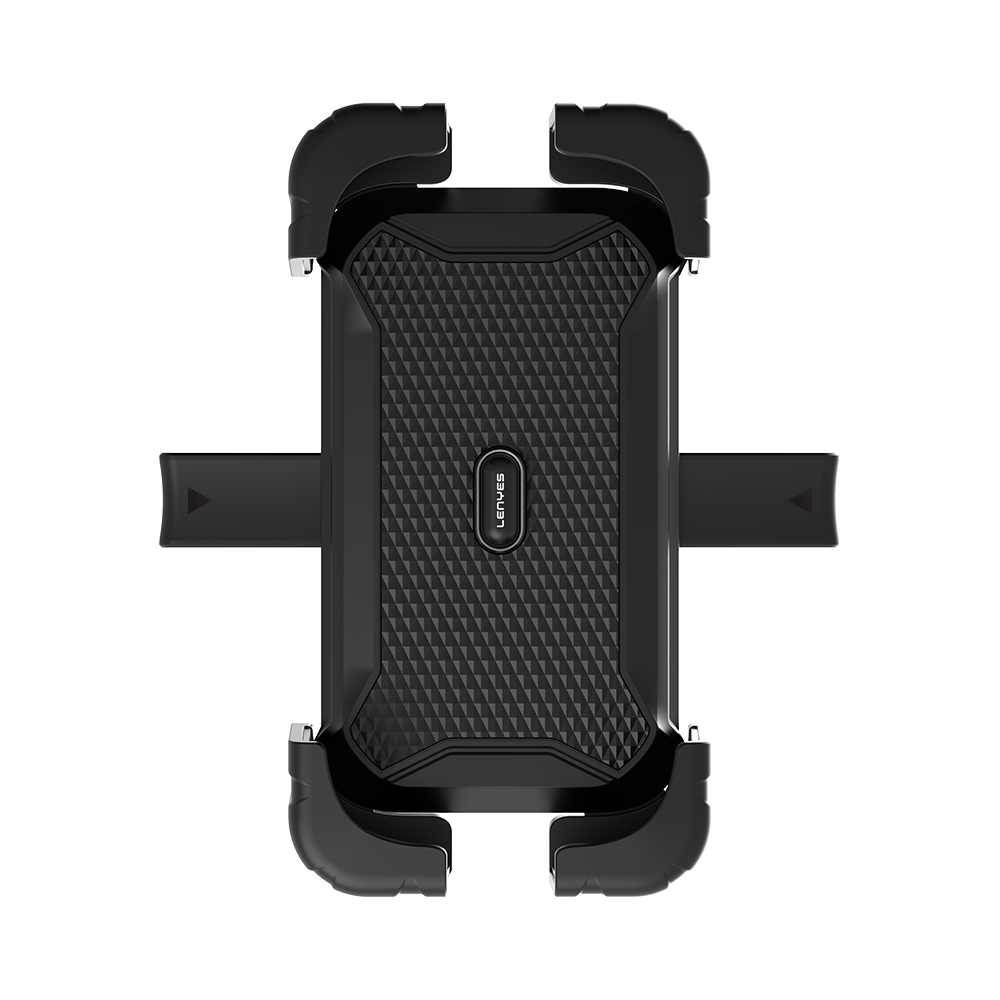 Lenyes CR165 Sarsıntı Önleyici 360° Derece Dönebilen Ayarlanabilir Motosiklet ve Bisiklet Telefon Tutucu - 4