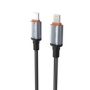 Lenyes LC528 Type-C to Lightning Hızlı Şarj Özellikli Örgülü Data ve Şarj Kablosu 27W 1M - 3