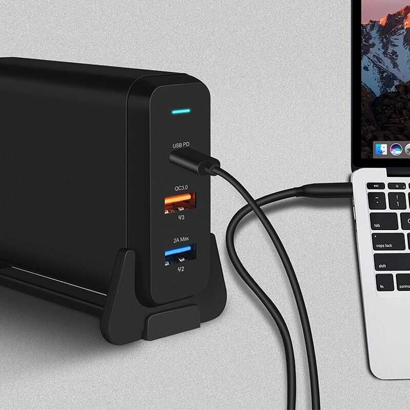 Wiwu PD Power Turbo TX-MU520C-A Universal Şarj Adaptörü - 5