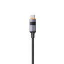 Lenyes LC529 USB-A to Type-C LED Dijital Göstergeli Hızlı Şarj Özellikli Data ve Şarj Kablosu 66W 1M - 4