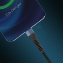 Lenyes LC987 USB-A to Type-C Hızlı Şarj Özellikli Örgülü Data ve Şarj Kablosu 1M 2.4A - 7