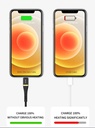 Wiwu ED-105 2 in 1 USB A- Type-C to Lightning Elite Data Kablo - 6