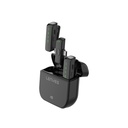 Lenyes LM203 2in1 Type-C ve Lightning Portlu Kablosuz Yaka Mikrofonu - 3