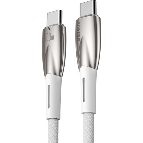 Baseus Glimmer Series Fast Charging Data Cable Type-C to Type-C 100W 2m
