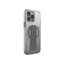 Apple iPhone 16 Pro Uyumlu Kılıf Magsafe Şarj Özellikli Teknoloji Desenli Standlı Skinarma Axon Kapak - 9