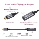 Qgeem QG-UA08 Type-C To Mini Display Dönüştürücü - 3