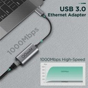 Qgeem QG-UA05 Usb To RJ45 Dönüştürücü - 2