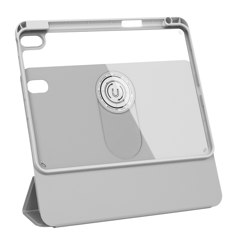 Apple iPad Air 10.9 2022 Uyumlu (5.Nesil) Wiwu 360° Dönebilen Standlı Magnetik Koruyucu Tablet Kılıfı - 16