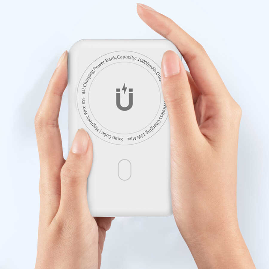 Wiwu SC10000 M-safe Mıknatıslı Wireless Powerbank - 7