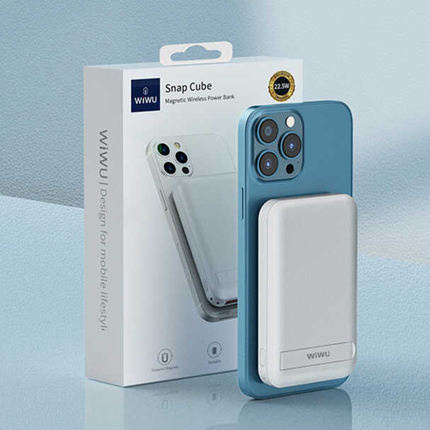 Wiwu SC10000 M-safe Mıknatıslı Wireless Powerbank - 12