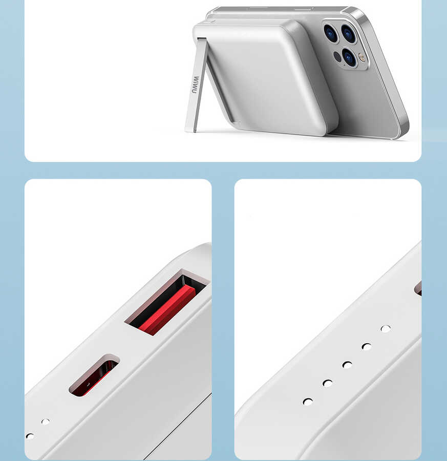 Wiwu SC10000 M-safe Mıknatıslı Wireless Powerbank - 14