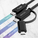 Araree Type-C To PD 2 in 1 Kablo - 2