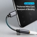 Baseus iPhone 15 ve 16 Tüm Serilere Uyumlu Type-C to 3.5mm Kulaklık Dönüştürücü Ses Adaptörü