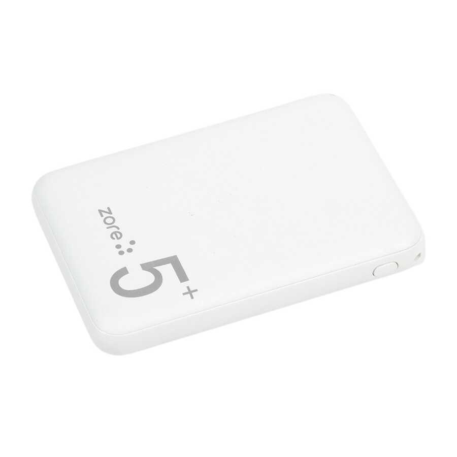 Zore ZR-PW04 Led Işıklı Taşınabilir Powerbank 5000 mAh - 5