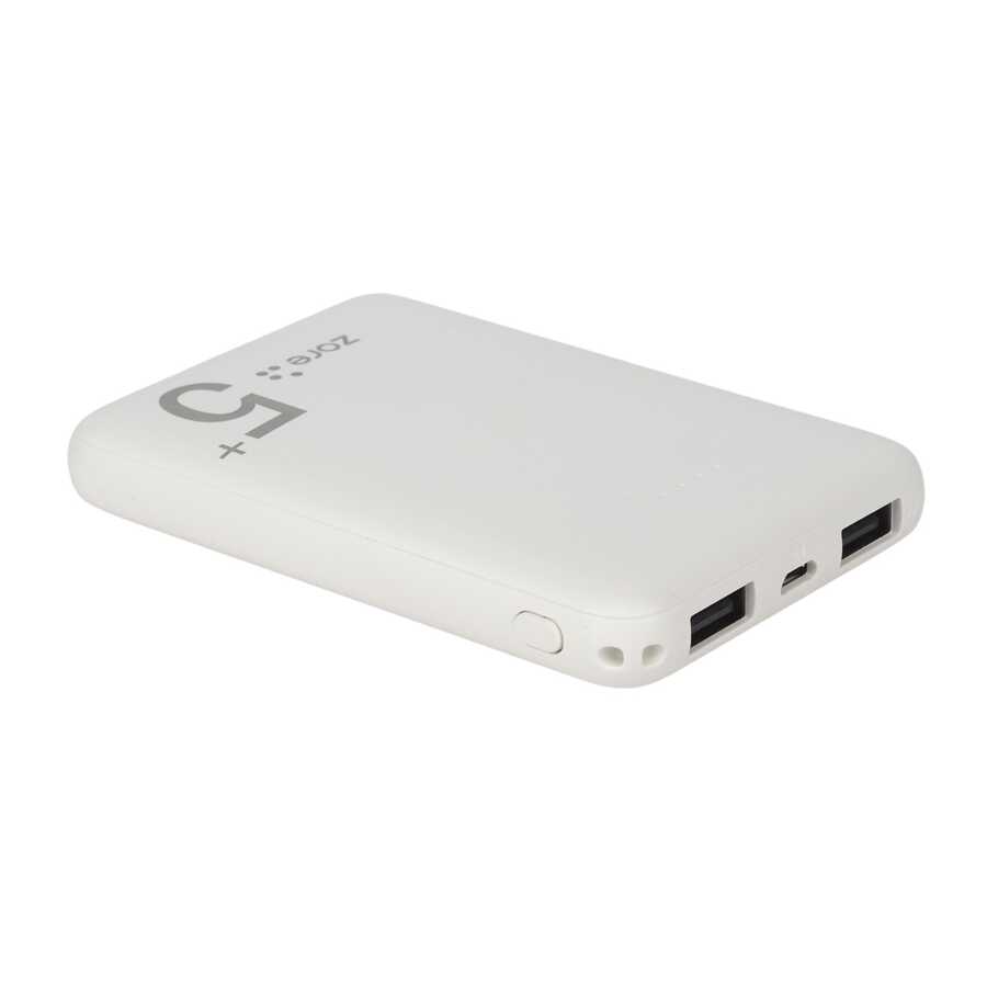 Zore ZR-PW04 Led Işıklı Taşınabilir Powerbank 5000 mAh - 7