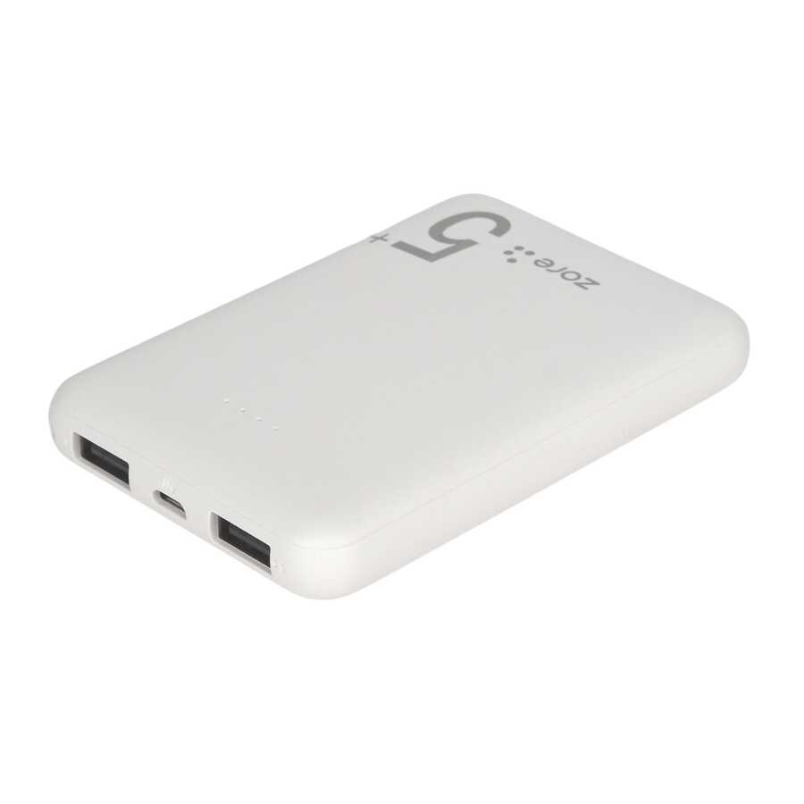 Zore ZR-PW04 Led Işıklı Taşınabilir Powerbank 5000 mAh - 8