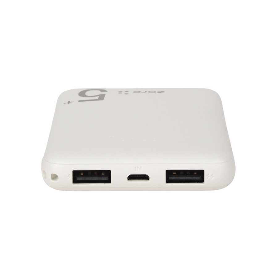 Zore ZR-PW04 Led Işıklı Taşınabilir Powerbank 5000 mAh - 9