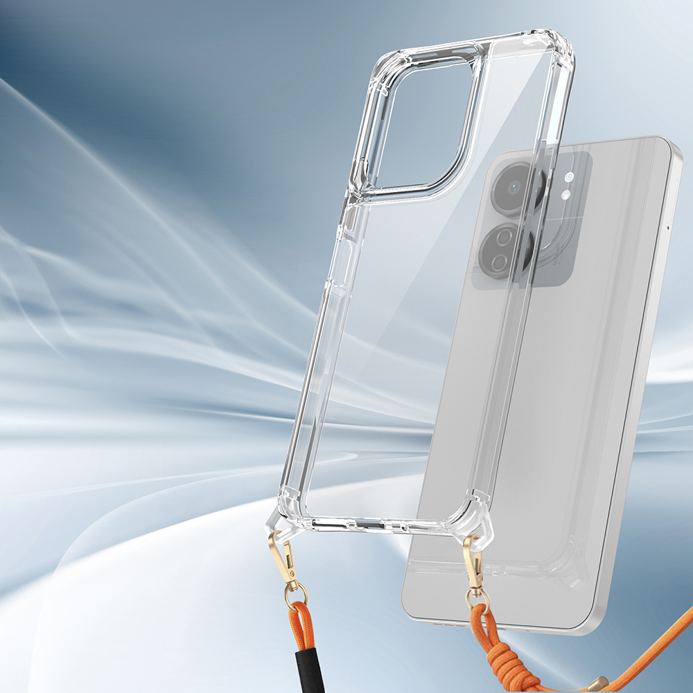 Xiaomi Redmi 13C Uyumlu Kılıf Airbagli Takılabilir Askı Aparatlı Zore Snap Silikon Kapak - 6