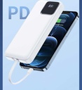 Wiwu JC-18 PD Hızlı Şarj Özellikli Led Göstergeli Powerbank 18W 10000mAh - 10