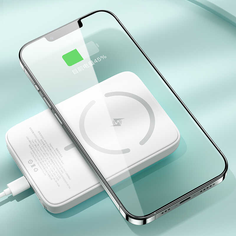 Benks MP06 15W M-safe Magnetik Slim Powerbank 10000 Mah iPhone 12-13-14 Serisi - 2