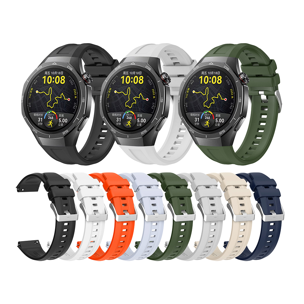 Huawei Watch GT5 Pro 46mm Zore KRD-130 Silikon Kordon Strap Kayış - 45