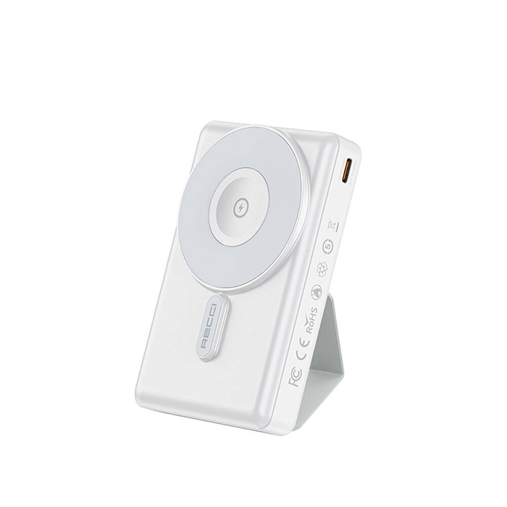 Recci RPB-W19 Standlı M-safe Şarj Özellikli Powerbank 10.000mAh - 10
