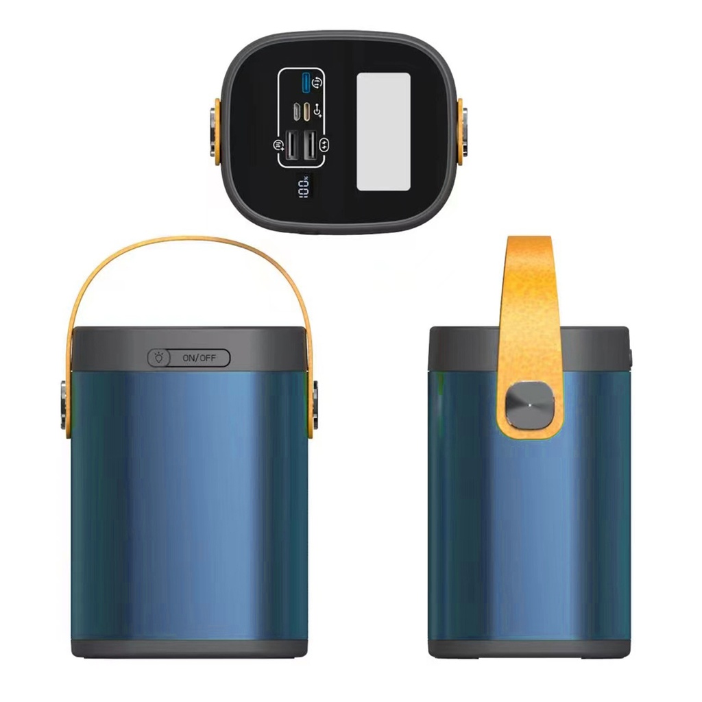 Zore B-12 QC 3.0 Hızlı Şarj Askılı Led Göstergeli El Fenerli Taşınabilir Powerbank 120.000mAh - 1