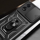 Oppo A38 Uyumlu Kılıf Magnetik Standlı Kamera Korumalı Zore Sürgülü Vega Kapak - 6