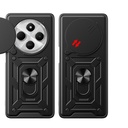 Xiaomi Redmi 14C 4G Uyumlu Kılıf Magnetik Standlı Kamera Korumalı Zore Sürgülü Vega Kapak - 6