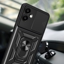 Samsung Galaxy A06 Uyumlu Kılıf Magnetik Standlı Kamera Korumalı Zore Sürgülü Vega Kapak - 4