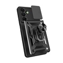 Samsung Galaxy A16 Uyumlu Kılıf Magnetik Standlı Kamera Korumalı Zore Sürgülü Vega Kapak - 1