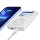Wiwu PP01 PowerPod Taşınabilir Wireless Şarj ve PD Hızlı Şarj Özellikli Powerbank 20W 10000mAh - 4