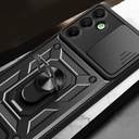 Samsung Galaxy A16 Uyumlu Kılıf Magnetik Standlı Kamera Korumalı Zore Sürgülü Vega Kapak - 7