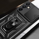 Samsung Galaxy S24 FE Uyumlu Kılıf Magnetik Standlı Kamera Korumalı Zore Sürgülü Vega Kapak - 5
