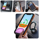 Apple iPhone 11 Uyumlu Kılıf Magsafe Şarj Özellikli Renkli Kenar Airbag Şeritli Zore Lamer Kapak - 4
