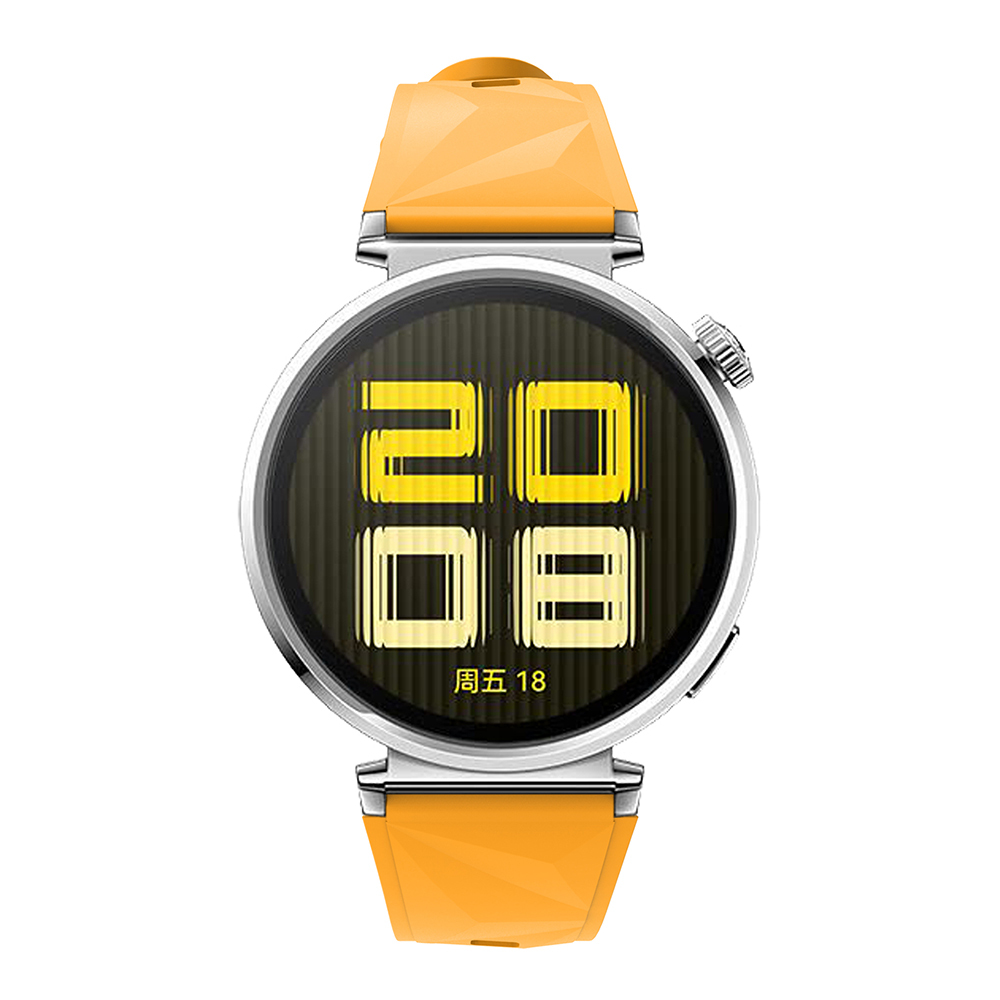 Huawei Watch GT 4 Uyumlu 41mm Zore KRD-129 18mm Silikon Kordon Strap Kayış - 30