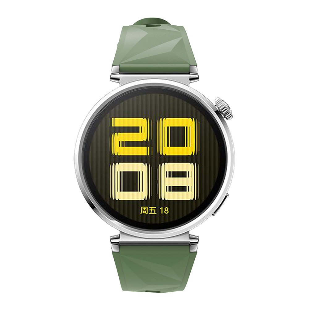 Huawei Watch GT 4 Uyumlu 41mm Zore KRD-129 18mm Silikon Kordon Strap Kayış - 31