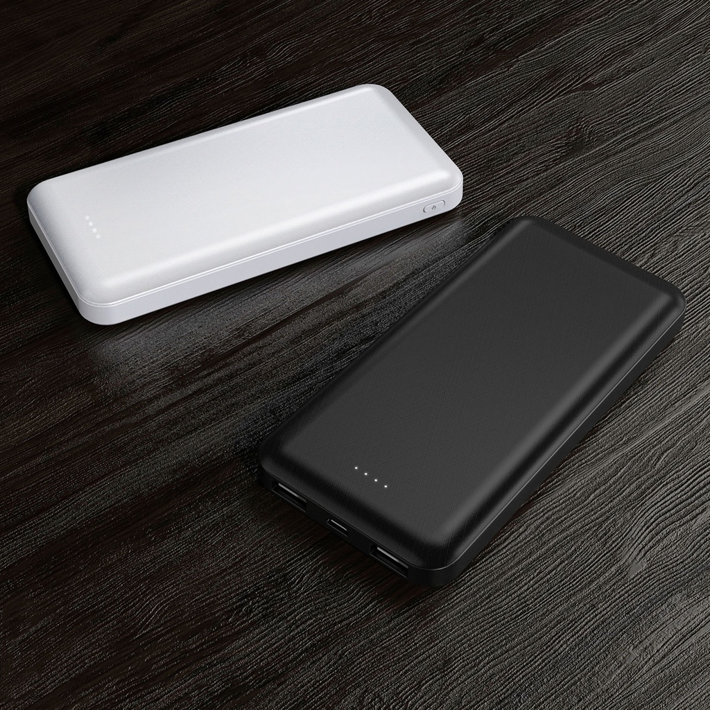 Xipin PX102 Hızlı Şarj Özellikli LED Göstergeli Dual USB Taşınabilir Akıllı Powerbank 10000mAh - 1