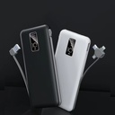 Zore PW-05 Hızlı Şarj Led Göstergeli Micro Lightning Type-C Kablolu Taşınabilir Powerbank 10000mAh - 2