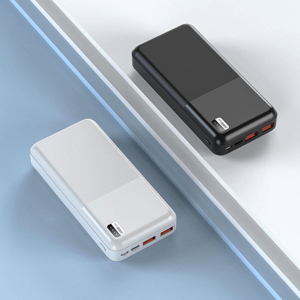 Xipin PX722 Hızlı Şarj Özellikli LED Işık Göstergeli Dual USB Taşınabilir Powerbank 20000mAh - 2