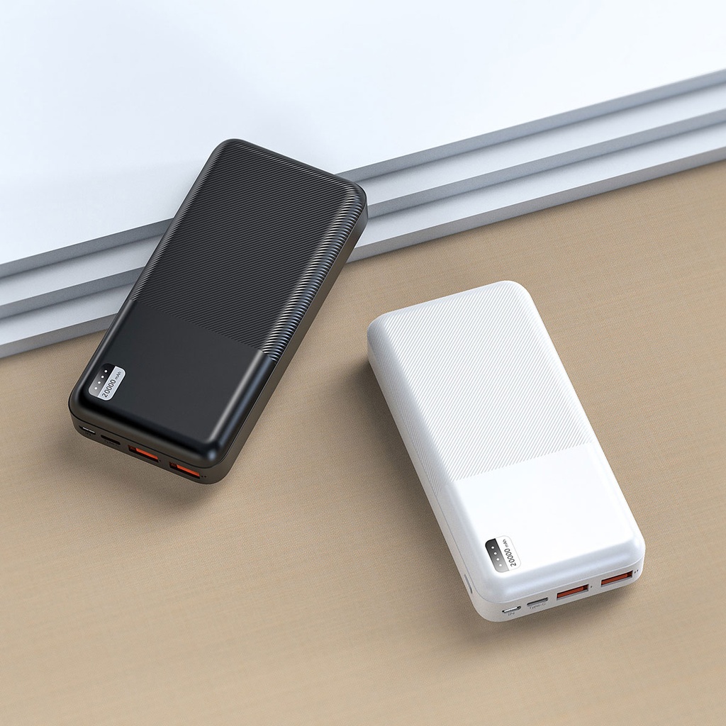 Xipin PX722 Hızlı Şarj Özellikli LED Işık Göstergeli Dual USB Taşınabilir Powerbank 20000mAh - 3