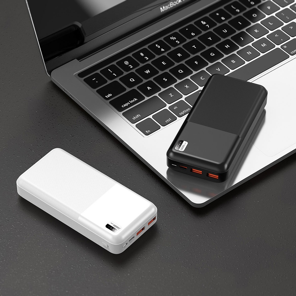 Xipin PX722 Hızlı Şarj Özellikli LED Işık Göstergeli Dual USB Taşınabilir Powerbank 20000mAh - 4