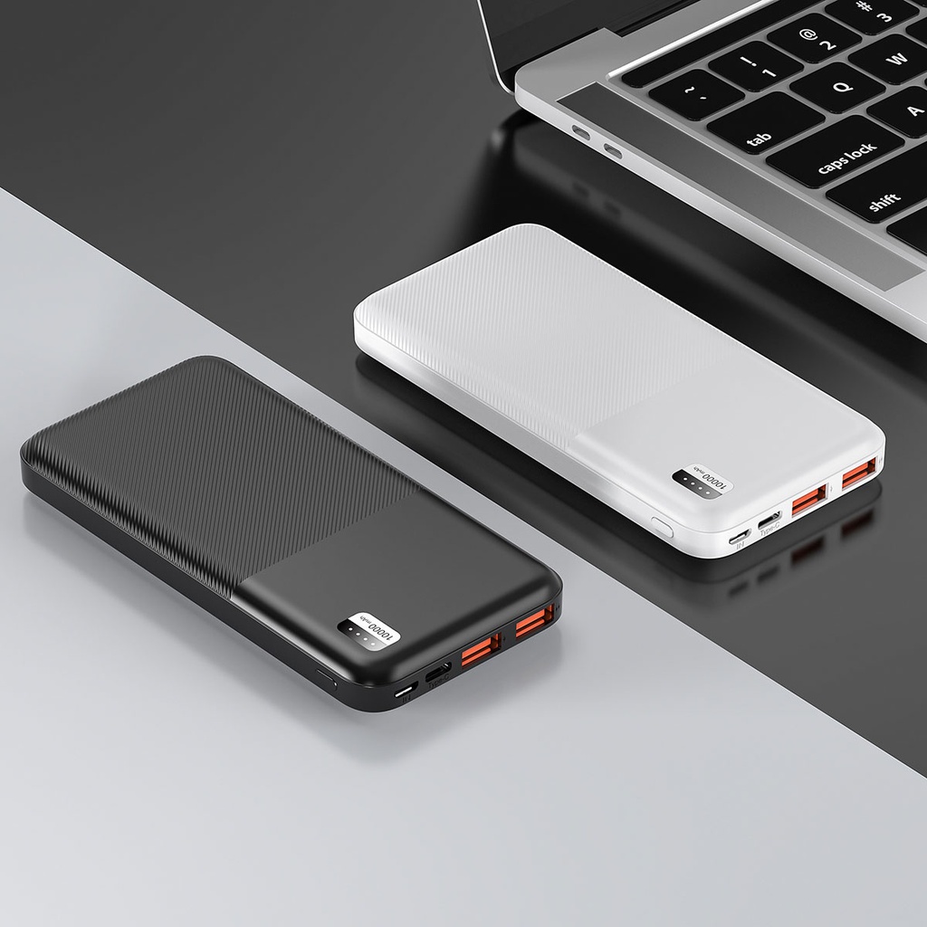 Xipin PX721 Hızlı Şarj Özellikli LED Işık Göstergeli Dual USB Taşınabilir Powerbank 10000mAh - 2